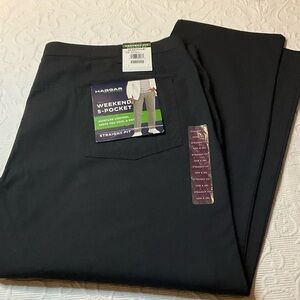 Haggar Charcoal Straight Fit Pants